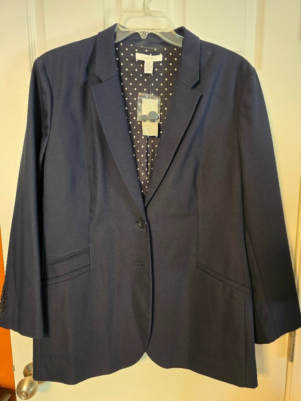 Chico's Navy Blue Blazer - NWT